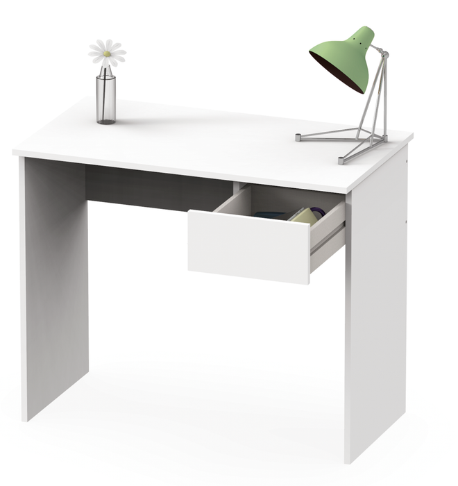 MUEBLES PITARCH Mesa Cajón Blanco