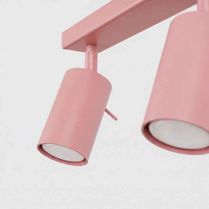 SOLLUX SL.2173 Plafón RING 3L rosa