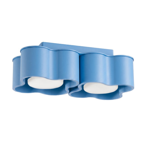 SOLLUX SL.3404 Lámpara De Techo Ovio 2 Azul Celeste Gx53