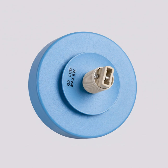 SOLLUX SL.2272 Aplique Yoli 1 Azul Claro Con Interruptor