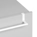 MANILLONS TORRENT 06343075 Toallero Barra Redondo 37 cm Lateral Mueble Blanco Mate
