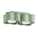 SOLLUX SL.3411 Lámpara De Techo Ovio 2 Verde Salvia Gx53