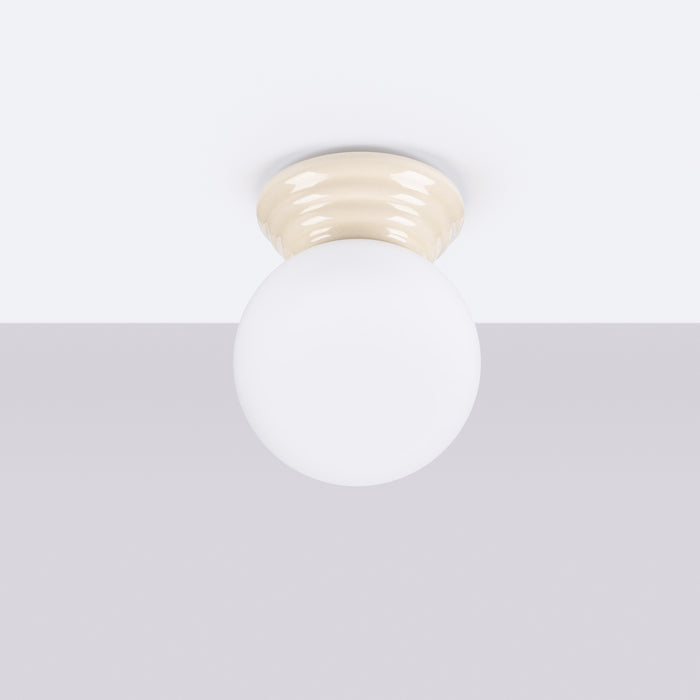 SOLLUX SL.1897 Lámpara de techo ZORI beige IP44 beige