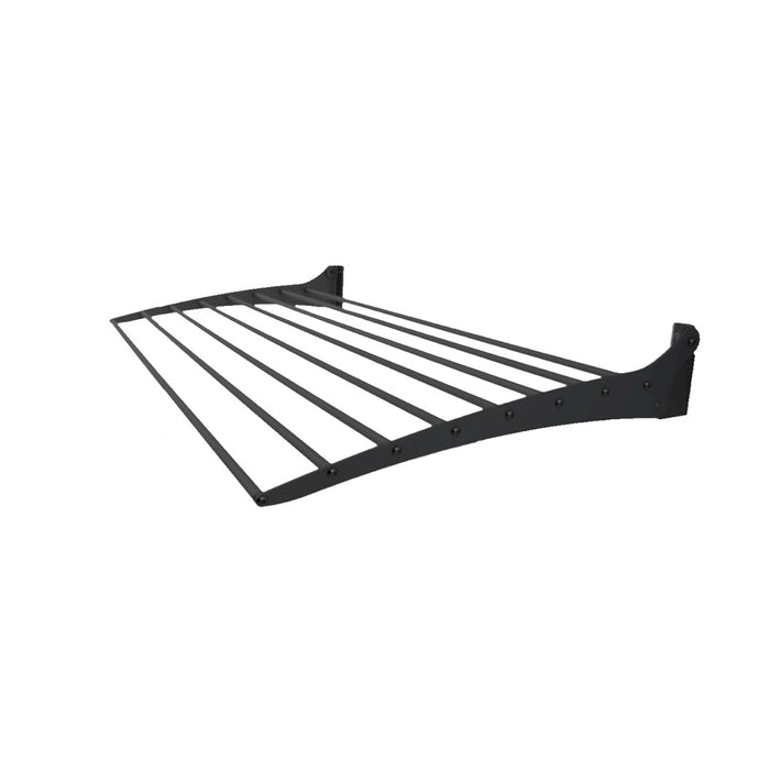ARCOBAÑ 80TEA70N  Tendedero De Pared Abatible Negro 70cm