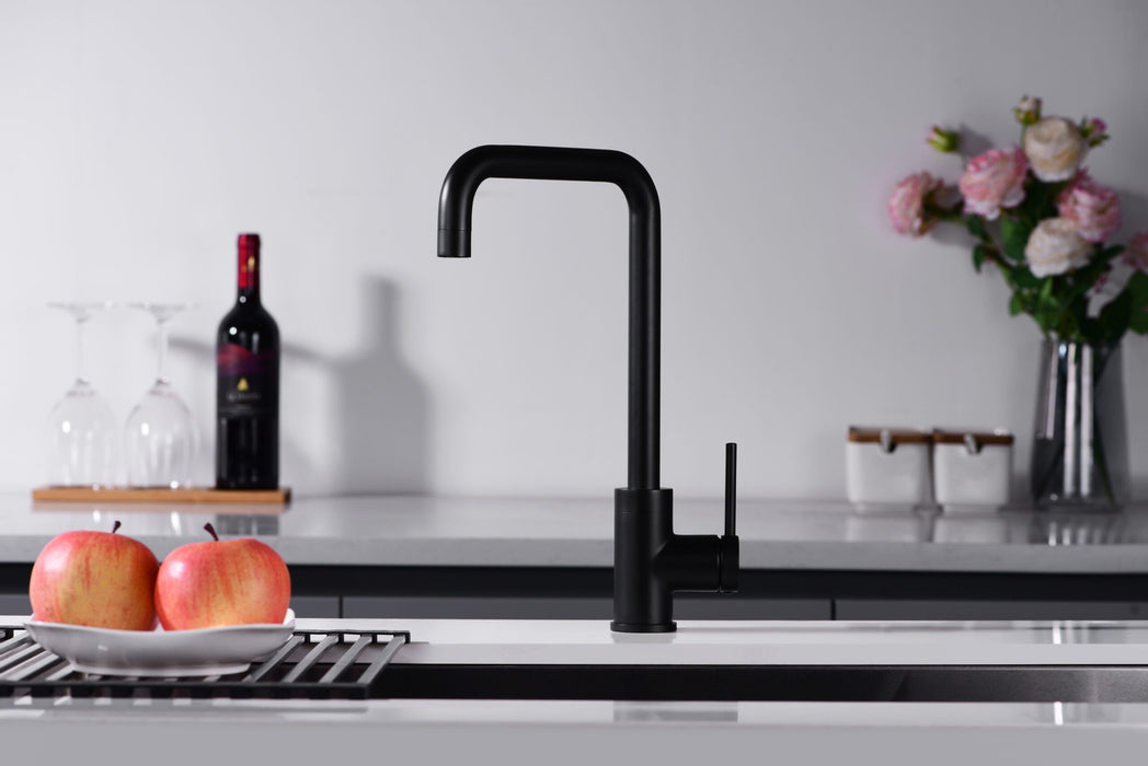 IMEX GCR004/NG LOIRA Grifo Monomando De Cocina Negro Mate