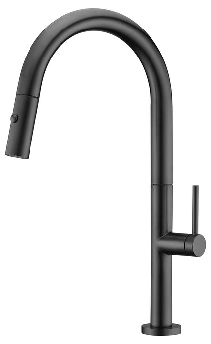 IMEX GCE017/NG SAMOA Grifo de Cocina Negro Mate
