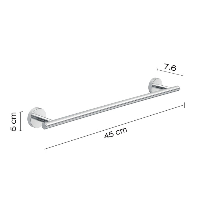 GEDY 23214513200 EROS Toallero 45 cm Cromo