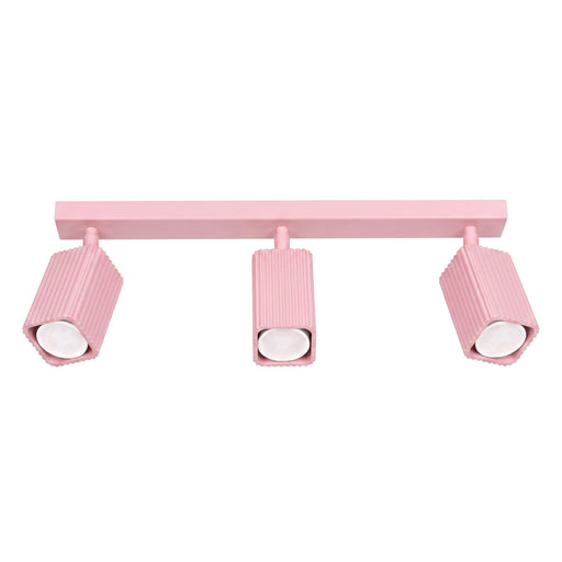 SOLLUX SL.3277 Lámpara De Techo Rayo 3L Rosa
