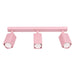 SOLLUX SL.3277 Lámpara De Techo Rayo 3L Rosa