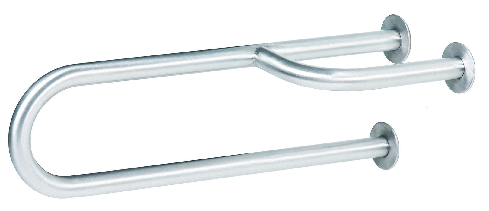 MEDICLINICS BFI600C Barra Fija 3P Izquierda Inox Brillo