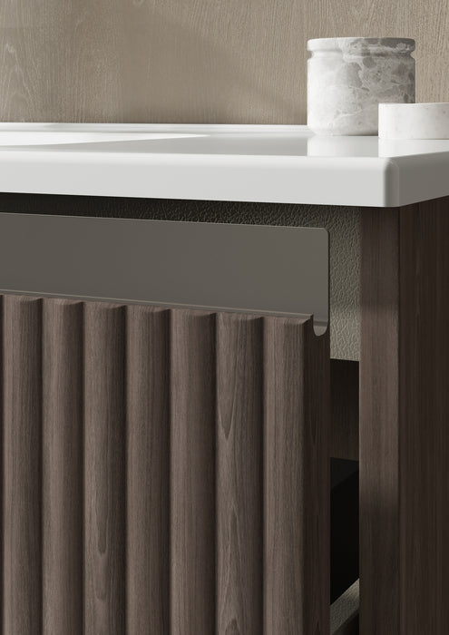 ROYO VORA Mueble 1C+Lavabo Enzo Nogal