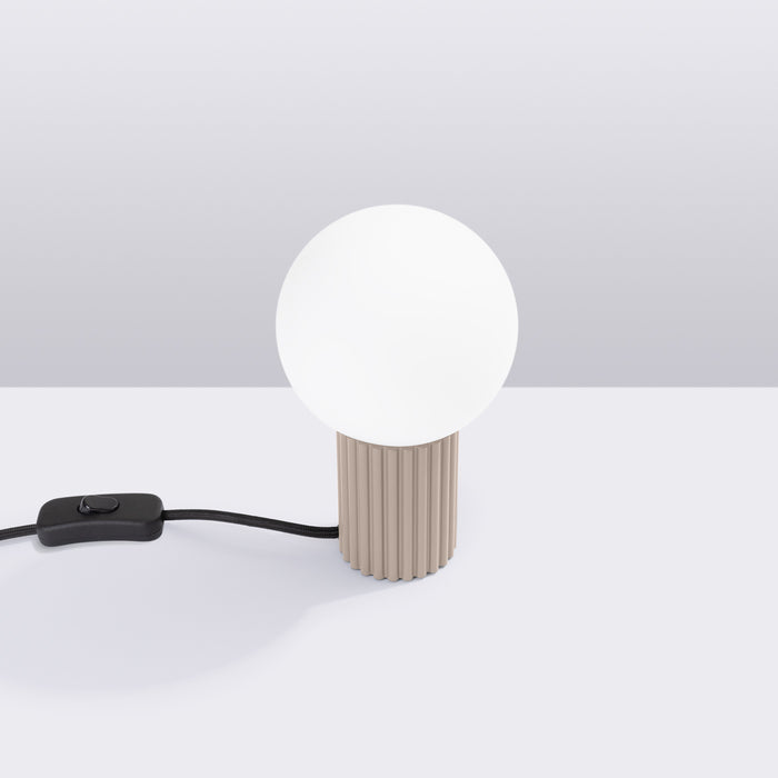 SOLLUX SL.1746 HALO Lámpara De Mesa Taupe