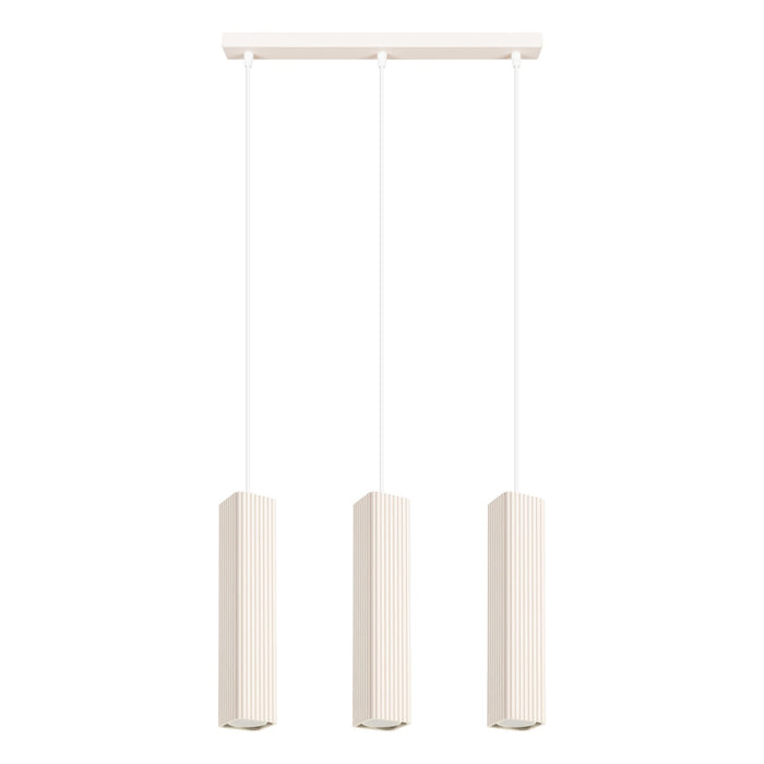 SOLLUX SL.3128 Lámpara Colgante Rayo 3L Beige
