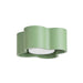 SOLLUX SL.3410 Lámpara De Techo Ovio 1 Verde Salvia Gx53