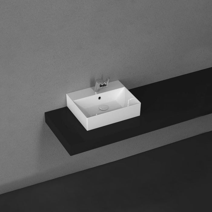 BATHCO 4105 BRUSELAS Lavabo Sobre Encimera Rectangular Blanco