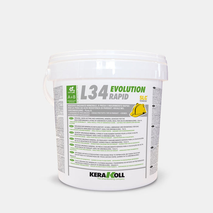 KERAKOLL 07630 L34 EVOLUTION RAPID CLARO PACK 1X4,7 KG+1X0,3 KG 5 kg