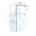 ARCOBAÑ 13ESTE1  Columna Ducha  Circular A Flexo