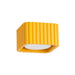 SOLLUX SL.3095 Lámpara De Techo Riff 1 Amarilla Gx53
