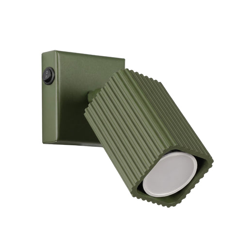 SOLLUX SL.3175 Lámpara De Pared Rayo Verde Oliva Con Interruptor