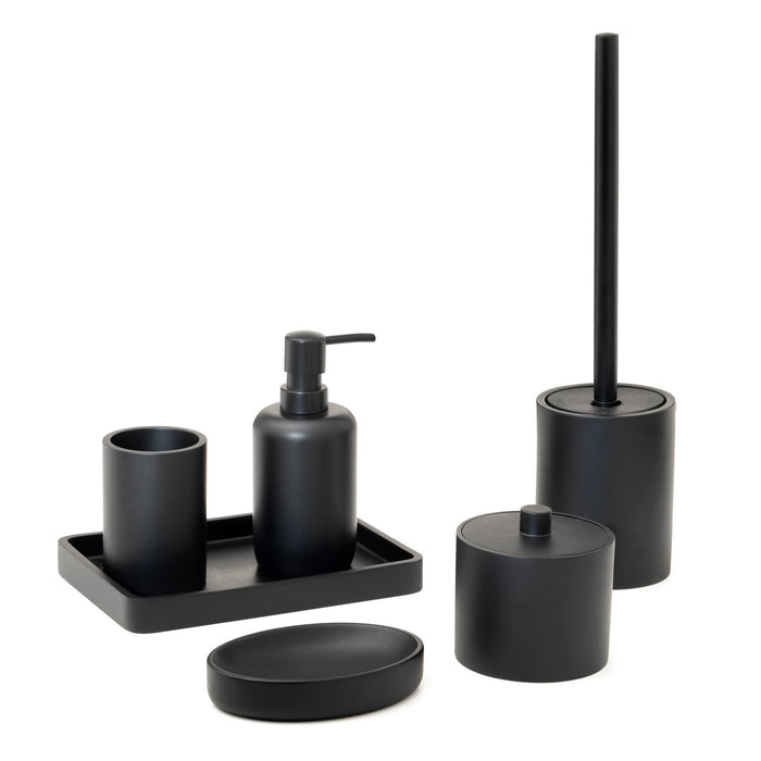 GEDY BR031400000 BRENDA Contenedor Negro Mate