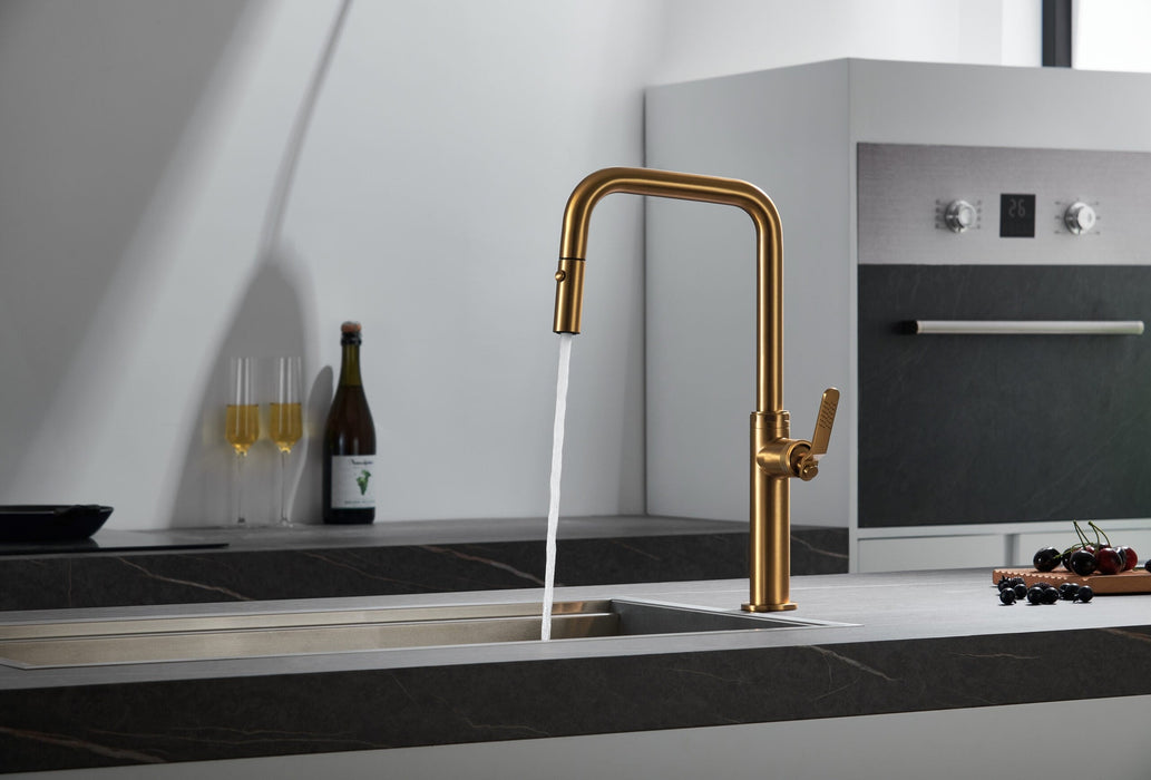 IMEX GCE027/OC NIZA Grifería De Cocina Color Oro Cepillado