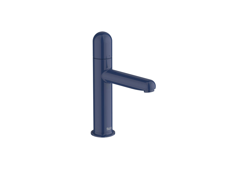 ROCA A5A3Y3FP00 NU Grifo Monomando Lavabo Cold Start Maneta Dome Azul Cobalto