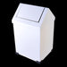 ARCOBAÑ 28PAC7B  Papelera Cuadrada Blanca 7l