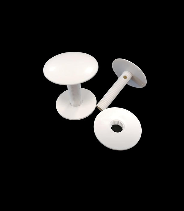 ARCOBAÑ 40EB11  Juego 2 Embellecedores Blancos