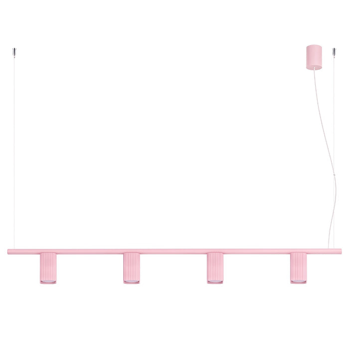 SOLLUX SL.3284 Lámpara De Araña Rayo 4 Rosa