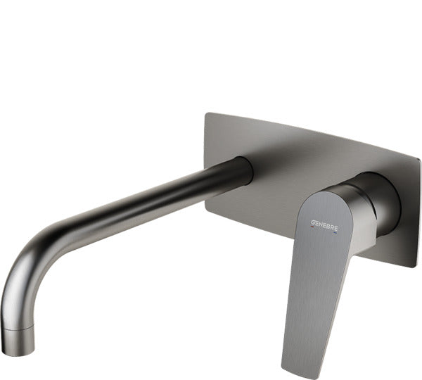 GENEBRE 69132 34 52 66 KLOE Grifo Monomando Empotrado 22CM Acero Cepillado