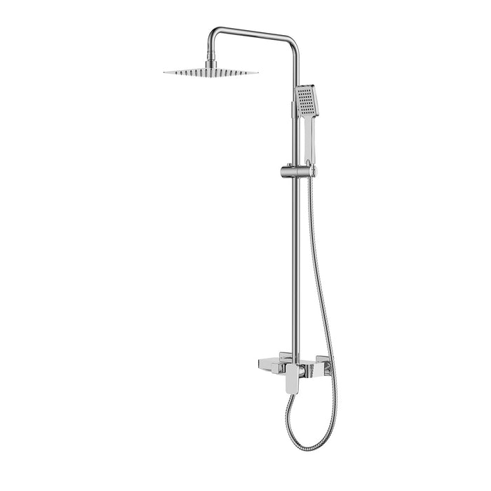 IMEX BDO020 SAONA Grifo Monomando Conjunto de Bañera Telescópico Cromo