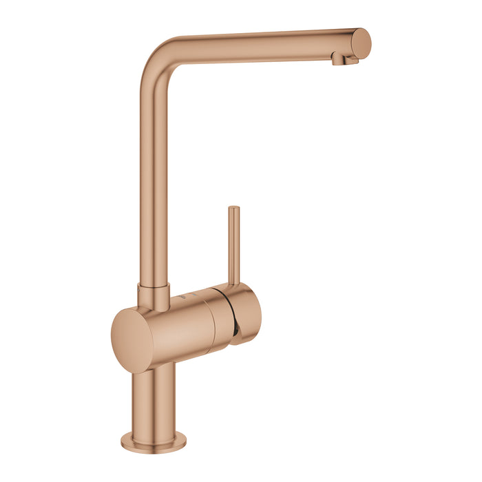 GROHE 31 375 DL0 MINTA Monomando Fregadero Cobre Cepillado