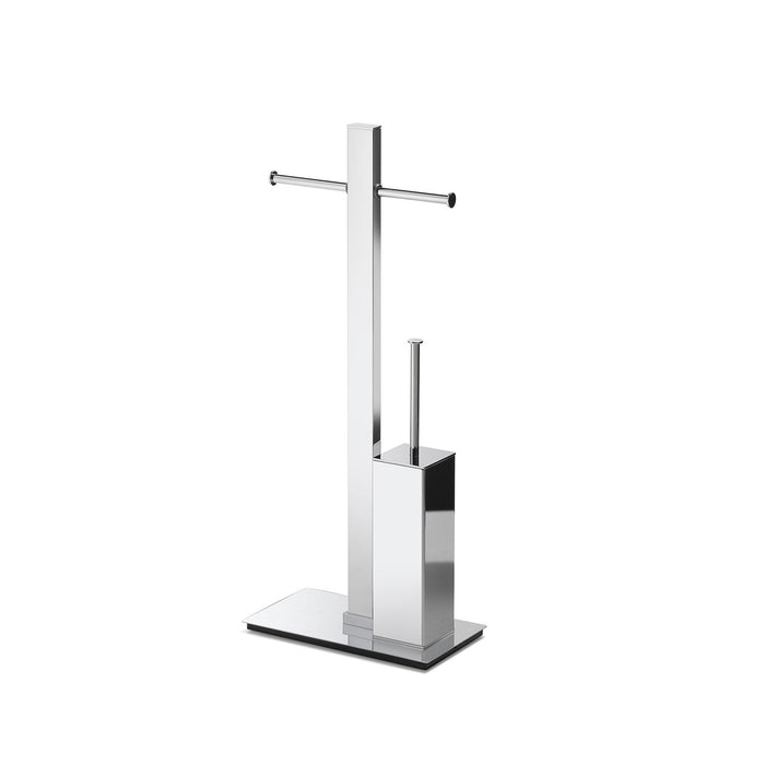 GEDY 76321300000 BRIDGE Columna/Portarollo Doble/Escobilla