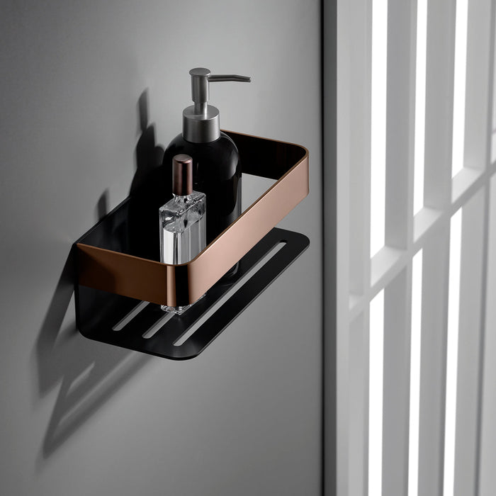 IMEX ADY007/NOR MAYURA Jabonera Frontal Negro Oro Rosa