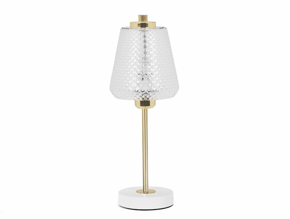 ANDREA HOUSE IL21135 Lámpara Elizabeth Vidrio/Dorado Ø15X42 CM
