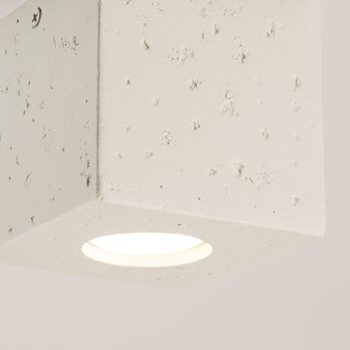 SOLLUX SL.1846 Lámpara de techo QUAD hormigón beige beige