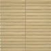 LA PLATERA PENCIL REEF GOLD 35x35 Azulejo Pasta Blanca