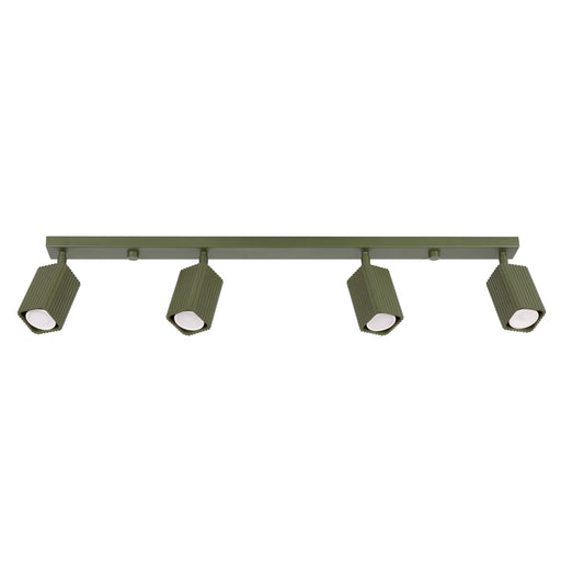 SOLLUX SL.3181 Lámpara De Techo Rayo 4L Verde Oliva