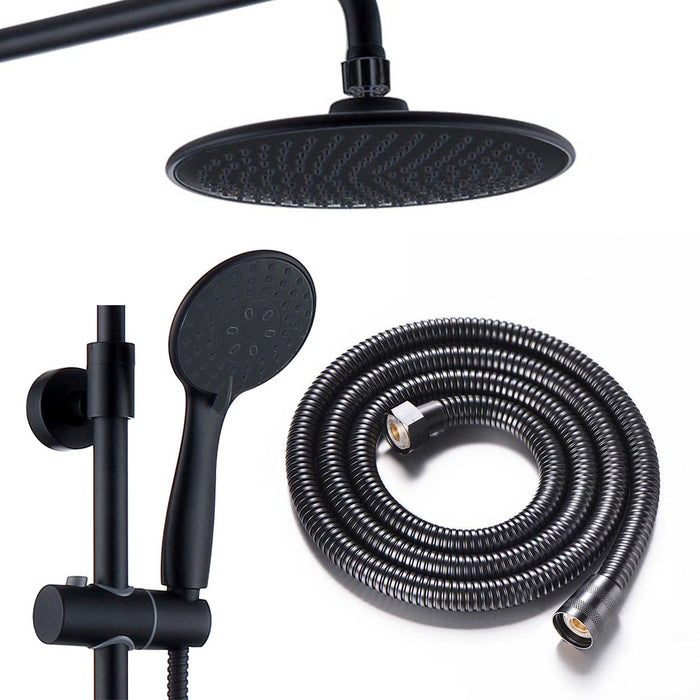 LLAVISAN L129114 Columna Termostática Redonda Black Plus 100-150 Cm