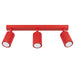 SOLLUX SL.2366 Plafón Karbon 3L Roja