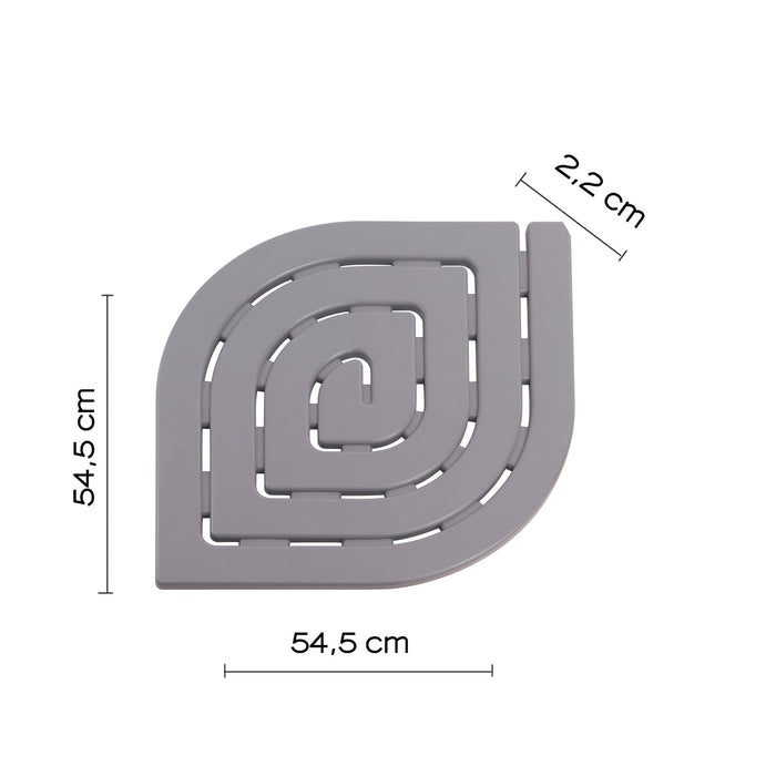 GEDY 80830800300 SPIRALE Tarima Ducha 545X545