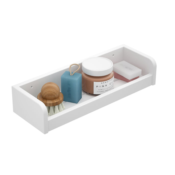 SALGAR 82411 SHIRO Jabonera Blanco Mate