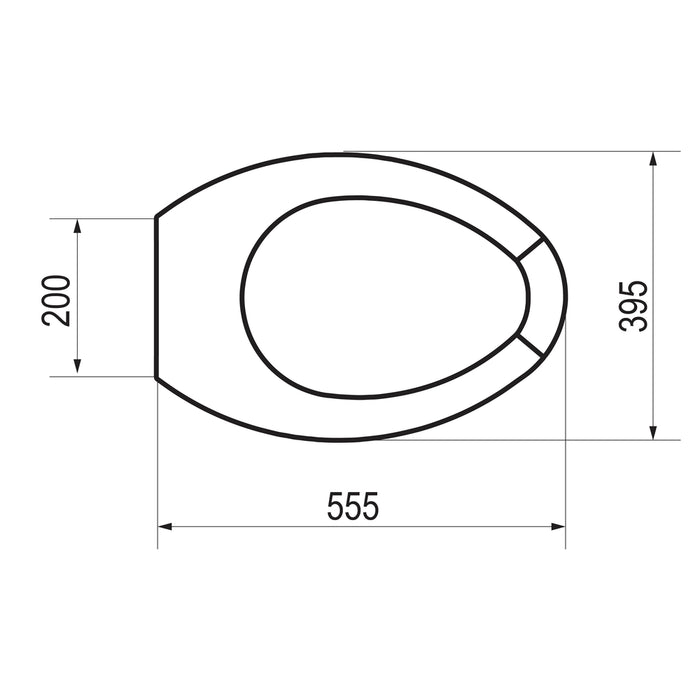 PRESTO 87135 Inodoro Prestowash 700 asiento-tapa Blanco