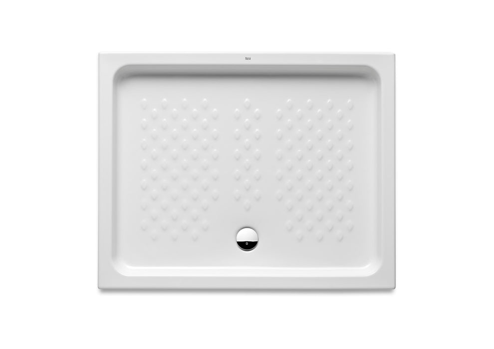 ROCA ITALIA Plato Ducha Rectangular Porcelana Blanco