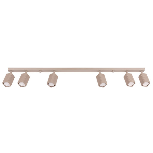 SOLLUX SL.3154 Lámpara De Techo Rayo 6L Taupe