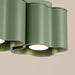 SOLLUX SL.3408 Lámpara De Techo Ovio 2 Verde Salvia Gu10
