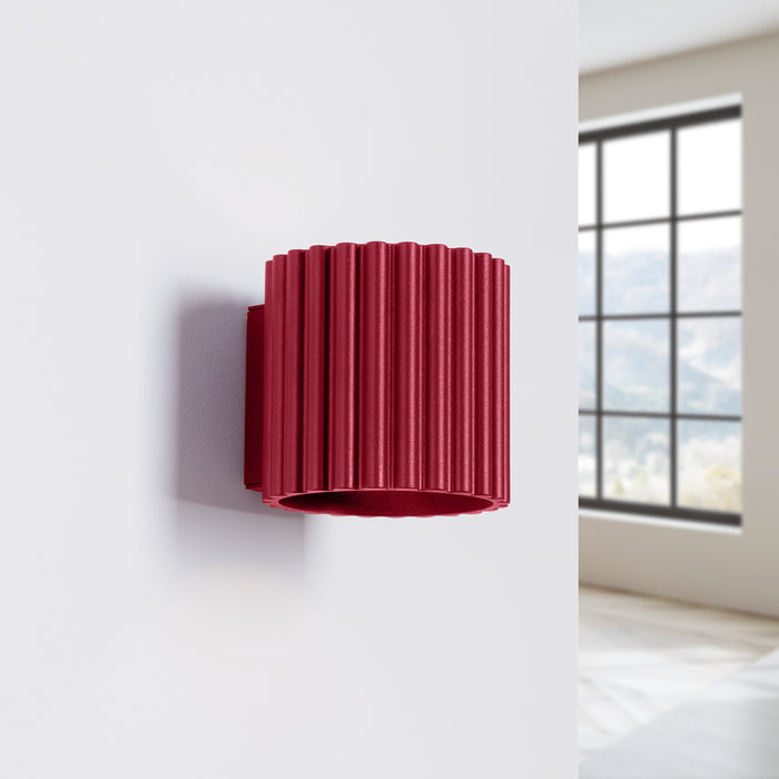 SOLLUX SL.1821 AURA Aplique Burdeos G9