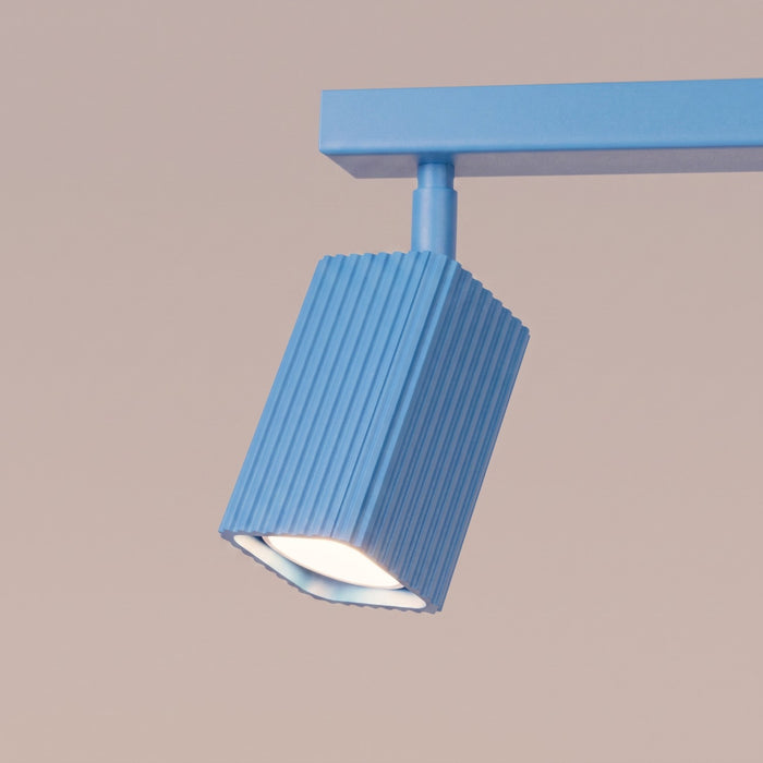 SOLLUX SL.3290 Lámpara De Techo Rayo 2 Azul Celeste