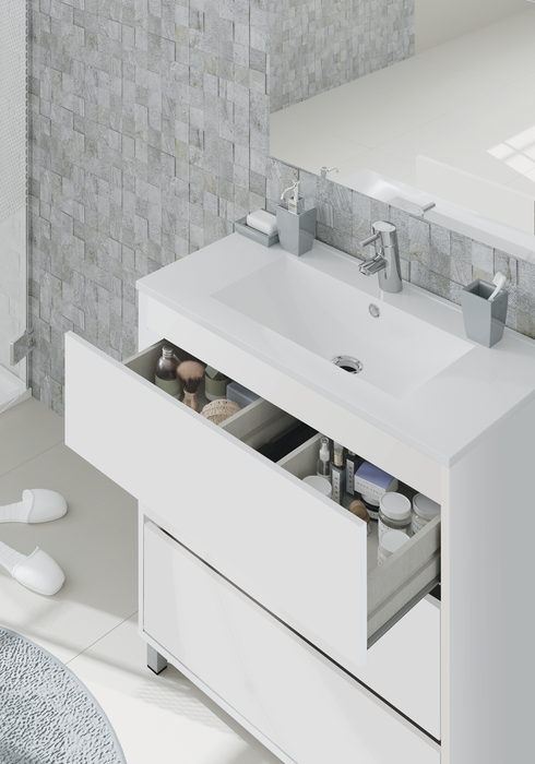 MUEBLES PITARCH Mueble de Lavabo Kalma Blanco