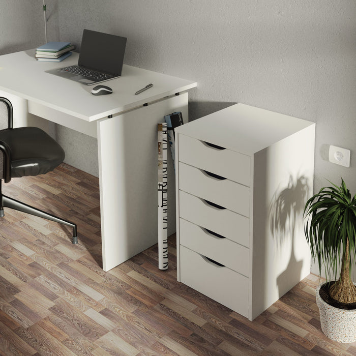 MUEBLES PITARCH Cajonera 5 Cajones Eko Blanco